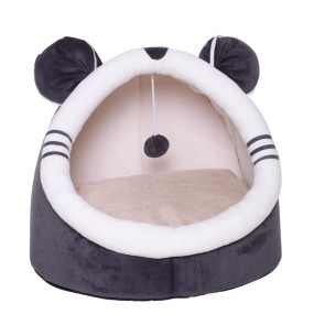 Pet Bed Supplier - Wholesale Warm House with Ball Toys for Cats Dogs