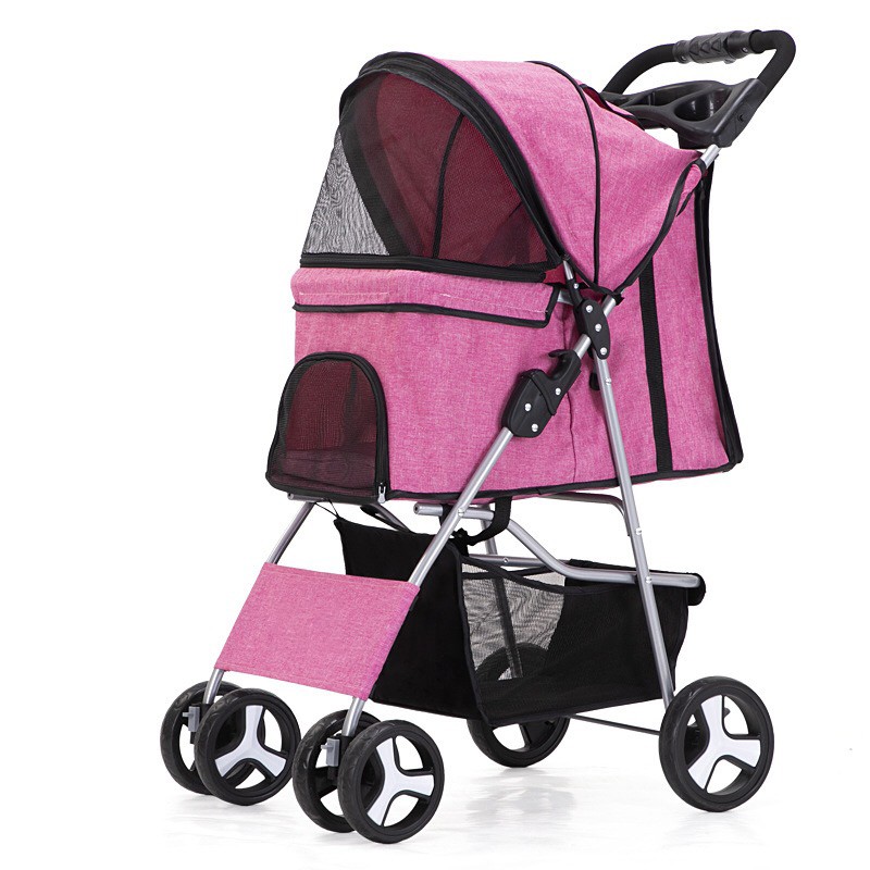 Pet Stroller Supplier - Lightweight Removable Cage Stroller Small Animals