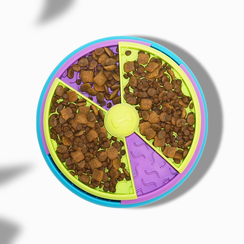 Slow Feeder Bowl Factory - 3-Layer Puzzle Rotary Feeder Lick Pads