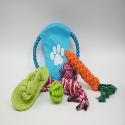 Dog Tug Toy Supplier - Rope Felt Interactive Bone Biting Aggressive Chewers