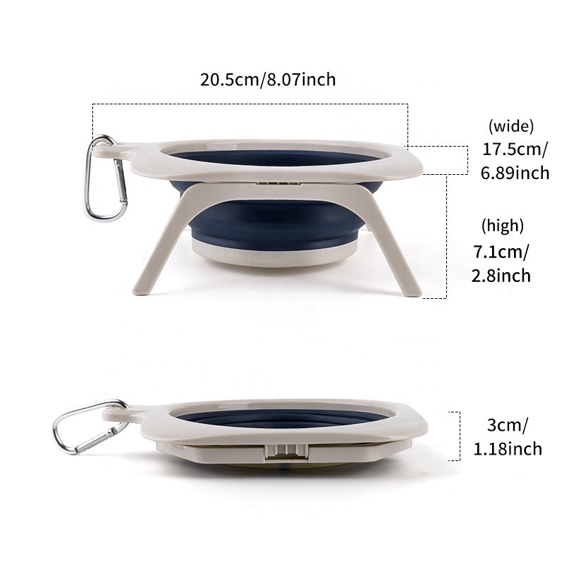 Dog Water Bowl Manufacturer - Portable Foldable Feeding Dish Travel Use