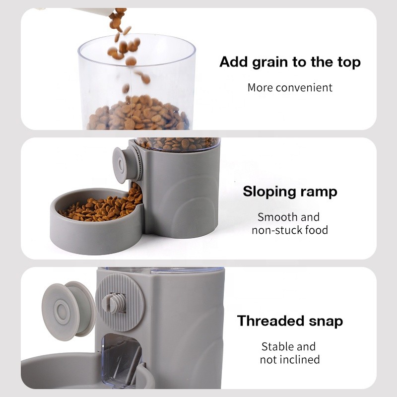 Pet Water Dispenser Manufacturer - Hanging Cage Cat Food Feeder Dispenser