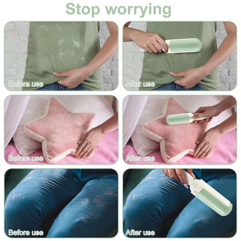 Lint Remover Factory - Portable Pet Hair Roller Convenient Carry Sticky
