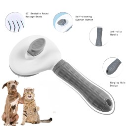 Pet Slicker Brush Manufacturer - Stainless Steel 3 Color Loose Hair Removal
