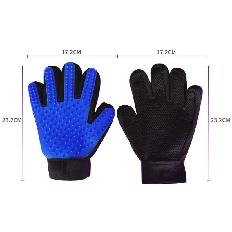 Pet Bath Gloves Manufacturer - Soft Rubber Massage 180 Nail Sustainable