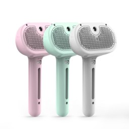 Electric Steam Brush Supplier - USB Rechargeable 3 in 1 Vapor Comb