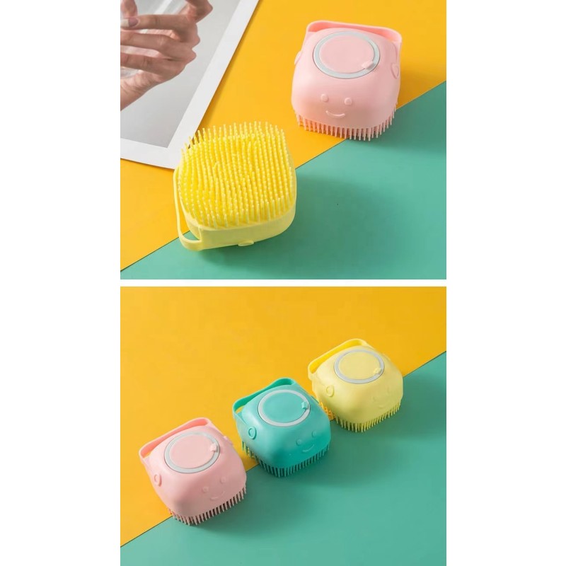 Dog Grooming Brush Factory - Silicone Shower Massage Bathing