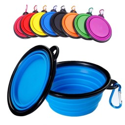 Pet Folding Bowl Supplier - Silicone Travel Outdoor Portable