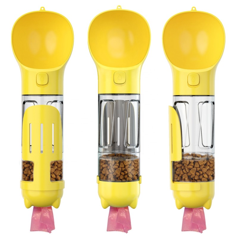 Dog Water Bottle Supplier - Wholesale 4 in 1 Drink Feeder