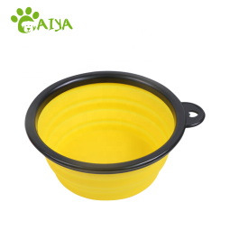 Pet Food Bowl Manufacturer - Pocket Foldable Silicone Rounded