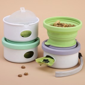 Pet Accessory Dispenser Factory - Outdoor 3-in-1 Water Bowl