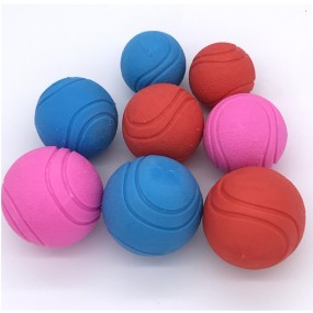 Rubber Chew Ball Factory - Durable 7cm Solid Bouncy Training