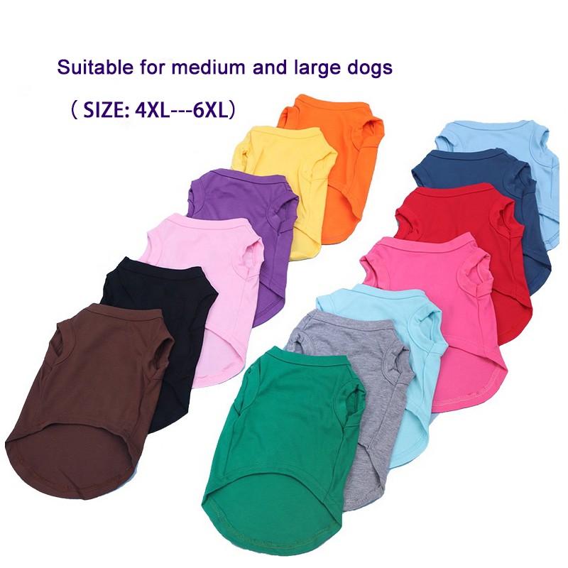 Dog Shirts Factory - Sleeveless Costumes Soft Breathable