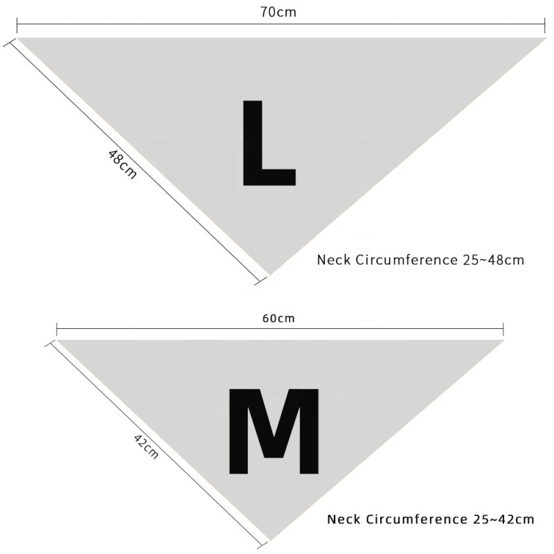 Pet Scarf Factory - Classic Plaid Washable Soft Bibs