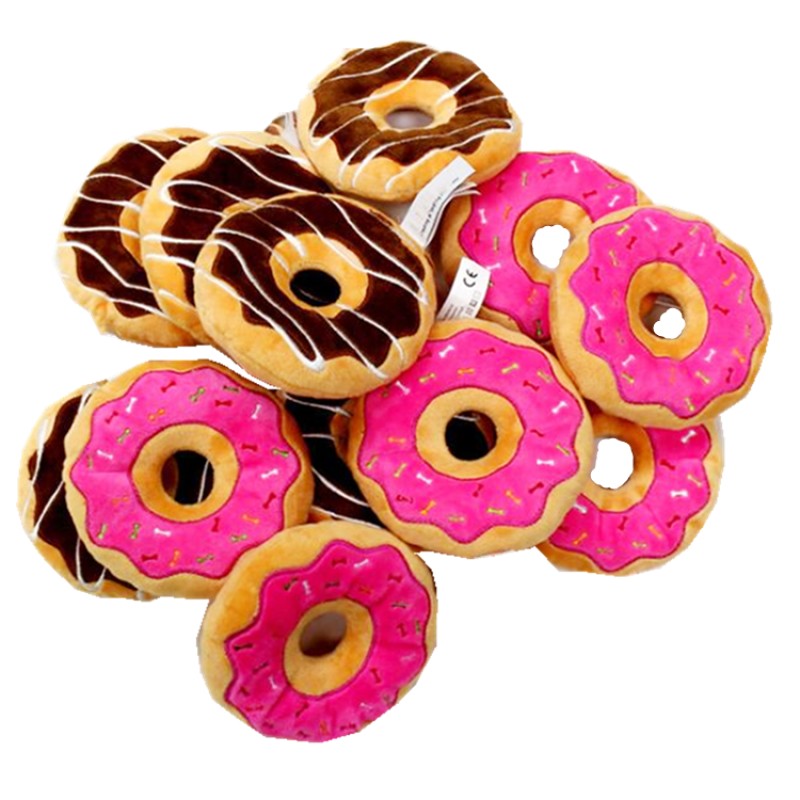 Pet Donut Chew Manufacturer - New Design Eco-Friendly Squeaker