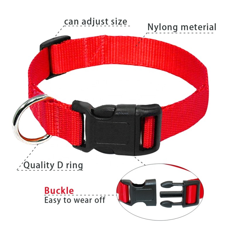 Pet Collar Supplier - OEM Custom Luxury Personalized Nylon