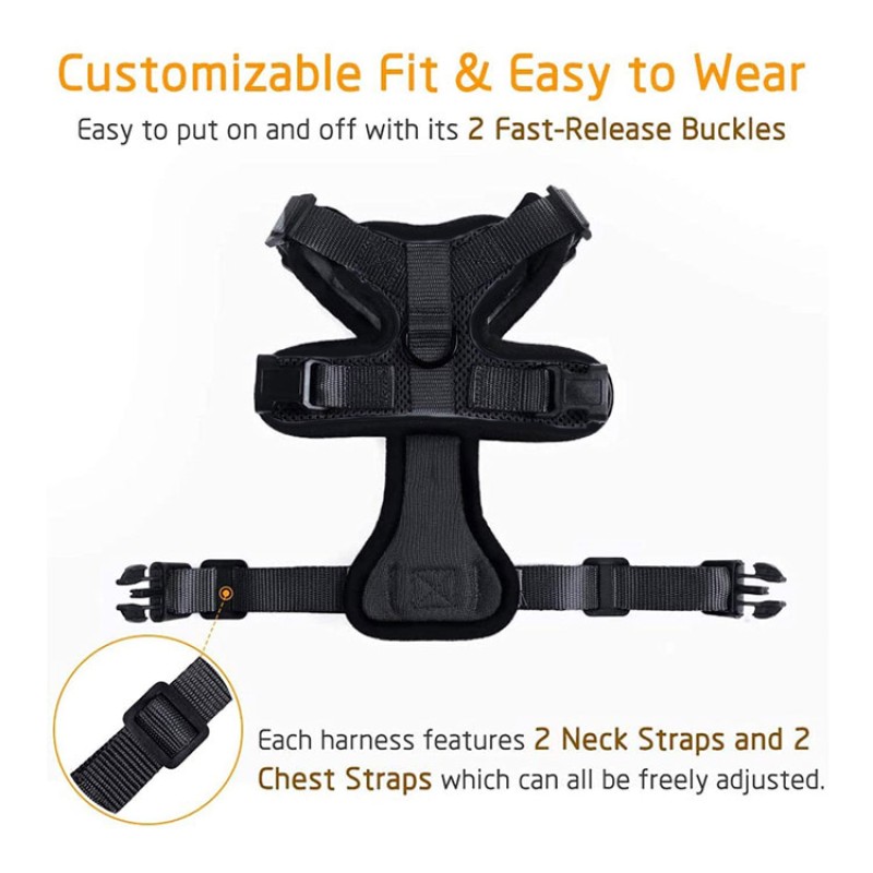 Cat Vest Harness Supplier - Travel Adjustable Wire Mesh Escape