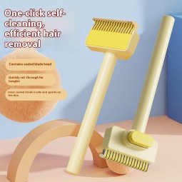 Pet Comb Manufacturer - Stainless Steel Open Knot Comb Floating Hair Removal