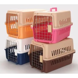 Pet Carrier Supplier - Colorful Plastic Small Animal Transport Shipping Cage