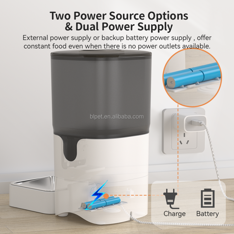 Slow Eat Cat Bowl Supplier - Automatic Feeder Dog Bowl Smart Dispenser