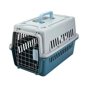 Pet Travel Kennel Manufacturer - Airline Approved Plastic Wheels Large Crate