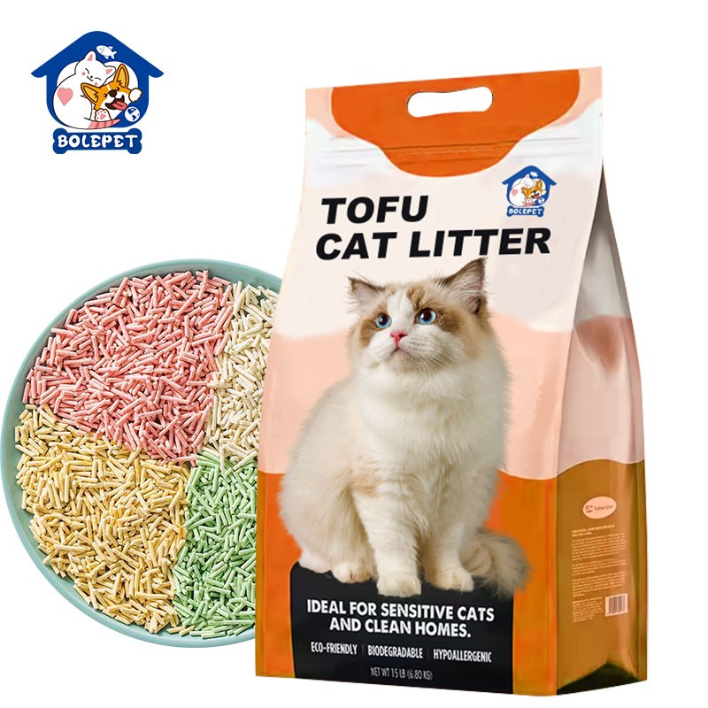 Tofu Cat Litter Manufacturer - Well Popular Premium Clumping Sand Product