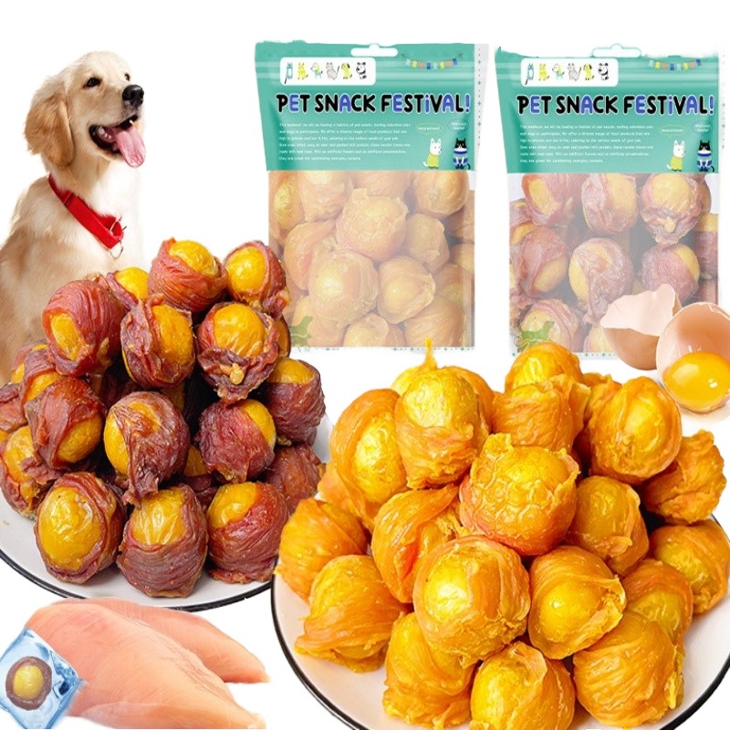 Dog Snack Supplier - Organic Freeze-Dried Chicken Duck Egg