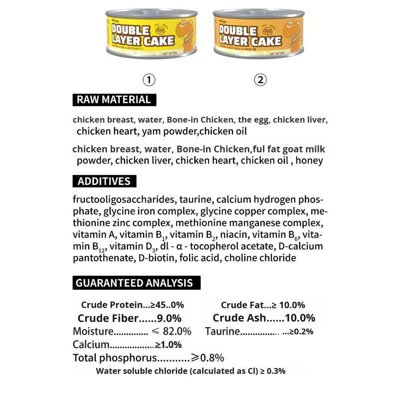 Pet Canned Food Factory - Brazil Double Mousse Wet Food