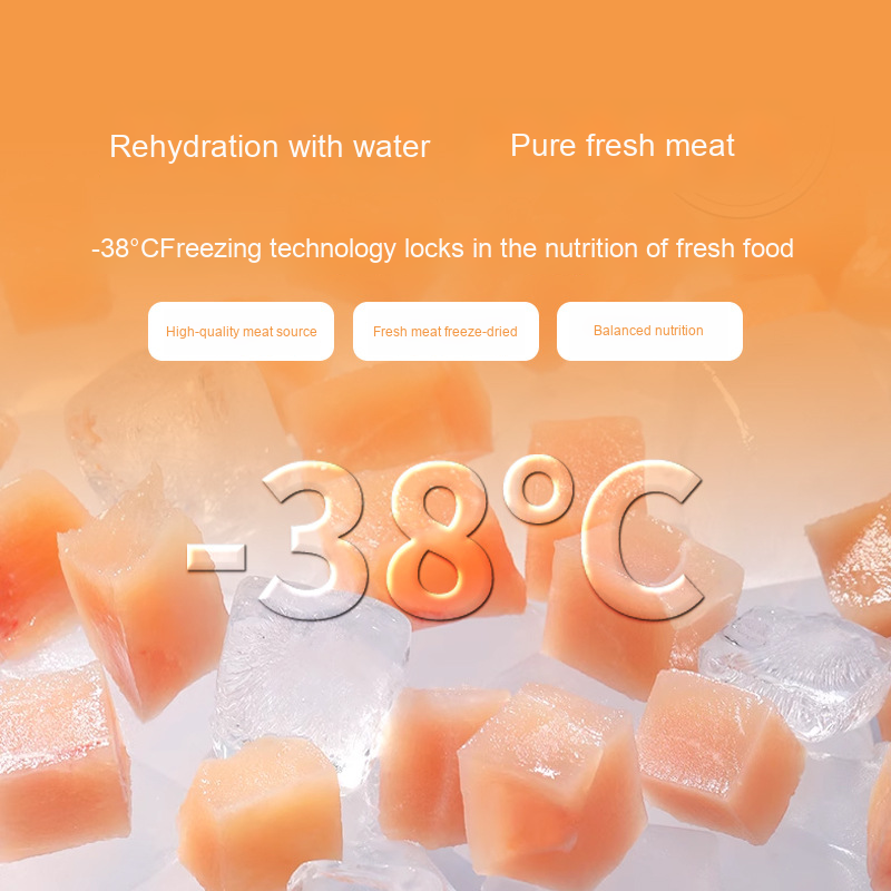 Pet Treats Supplier - Factory Freeze-Dried Chicken Duck Raw