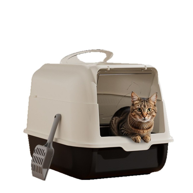 Front Entrance Litter Box Supplier - Fully Enclosed Portable Splash Proof