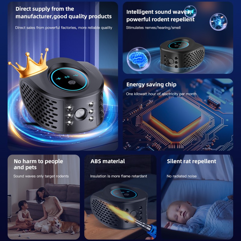 Ultrasonic Pest Repeller Factory - Sustainable Anti-Rat Mosquito