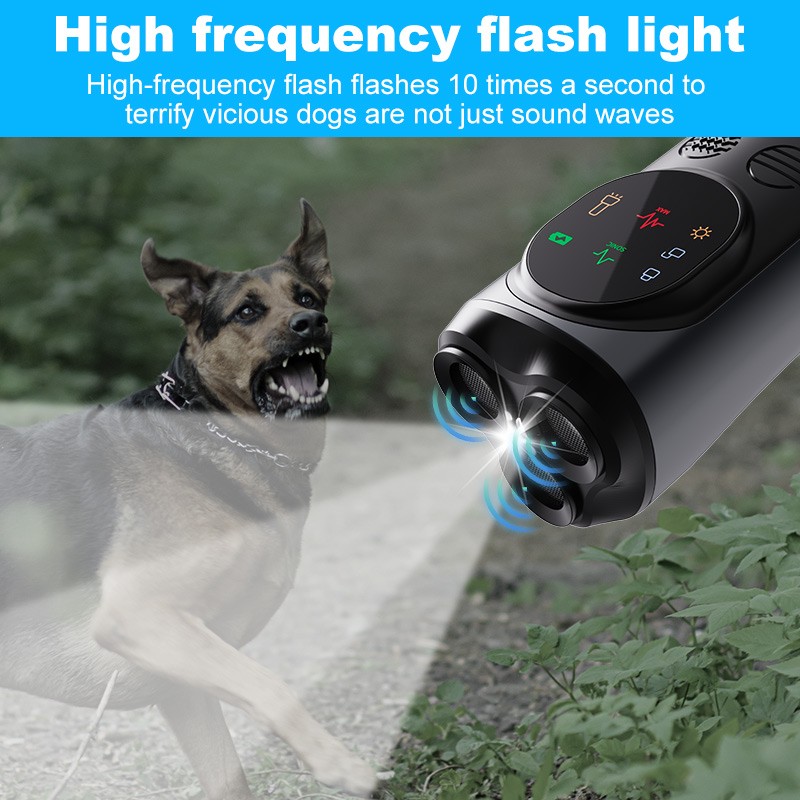 Dog Repellent Supplier - 3 in 1 Pet Ultrasonic Deterrent