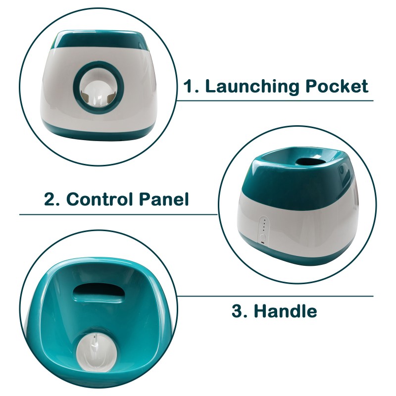 Automatic Ball Launcher Factory - New Luxury Remote Control 2.5 Inch