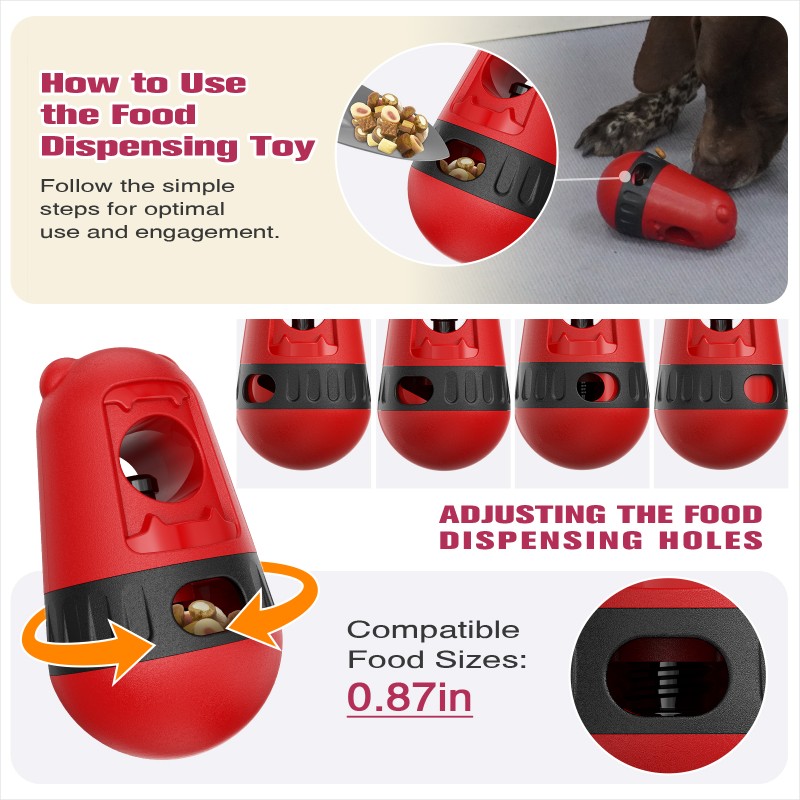 Food Puzzle Ball Manufacturer - New Arrival Rolling Slow Feeder