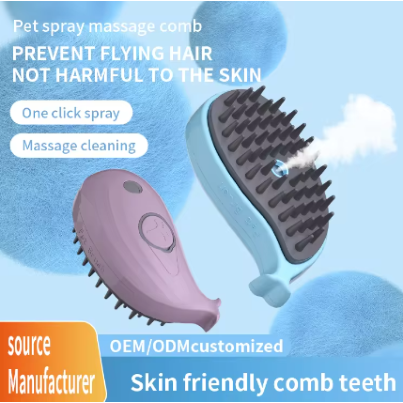 Pet Grooming Brush Factory - 2024 Multifunctional 3 in 1 Steamy