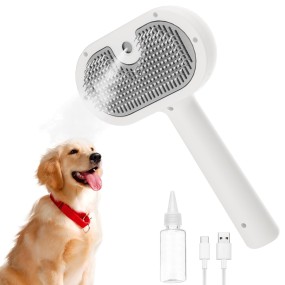 Pet Steam Brush Manufacturer - 3 in 1 Efficient Hair Removal