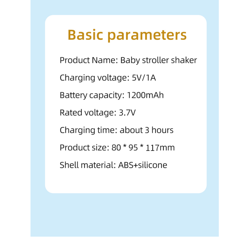 Portable Baby Rocker Factory - 2025 New Design Adjustable Speed
