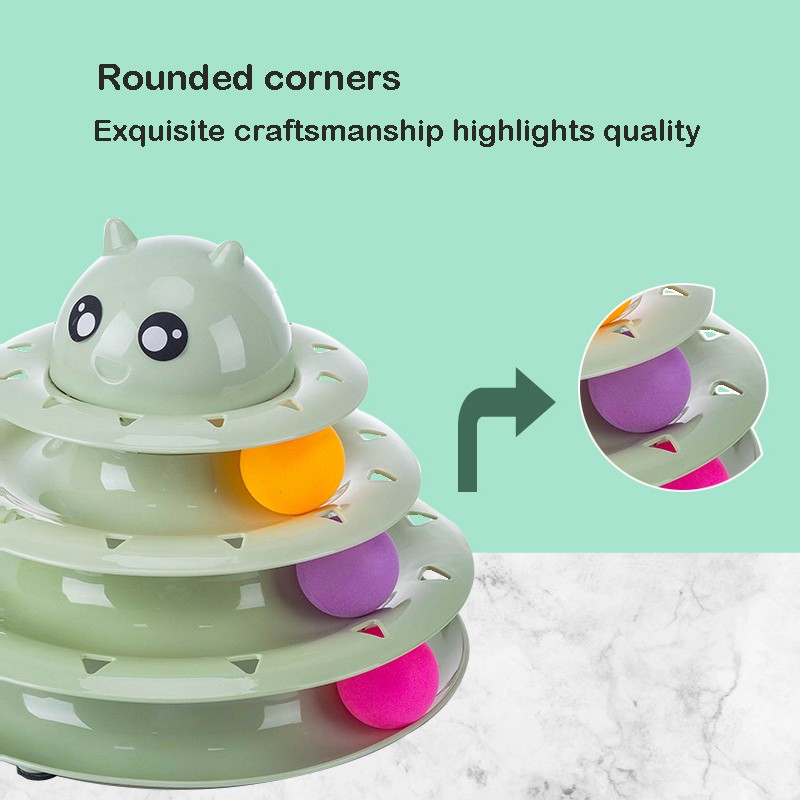 Pet Carousel Toy Factory - Wholesale Three-layer Amusement Disc