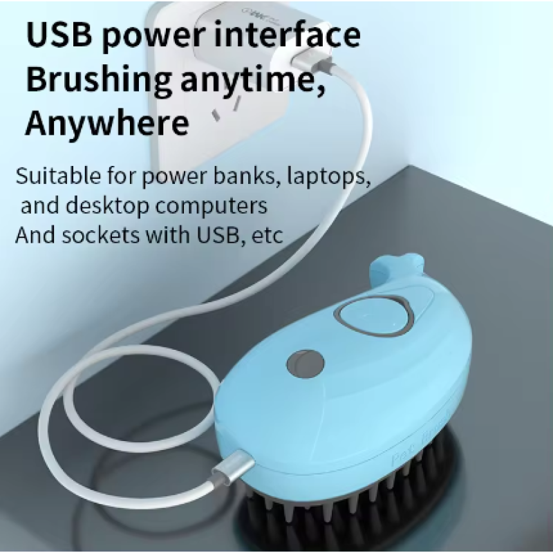 Pet Grooming Brush Factory - 2024 Multifunctional 3 in 1 Steamy