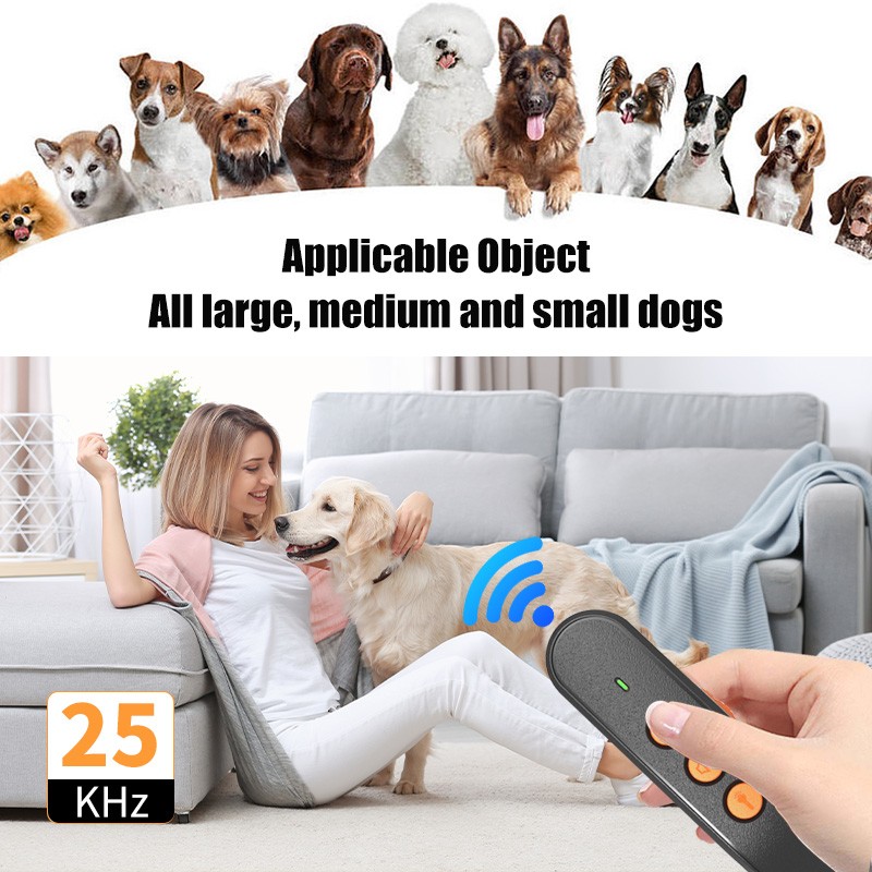 Dog Bark Deterrent Factory - 2025 Rechargeable Ultrasonic Training