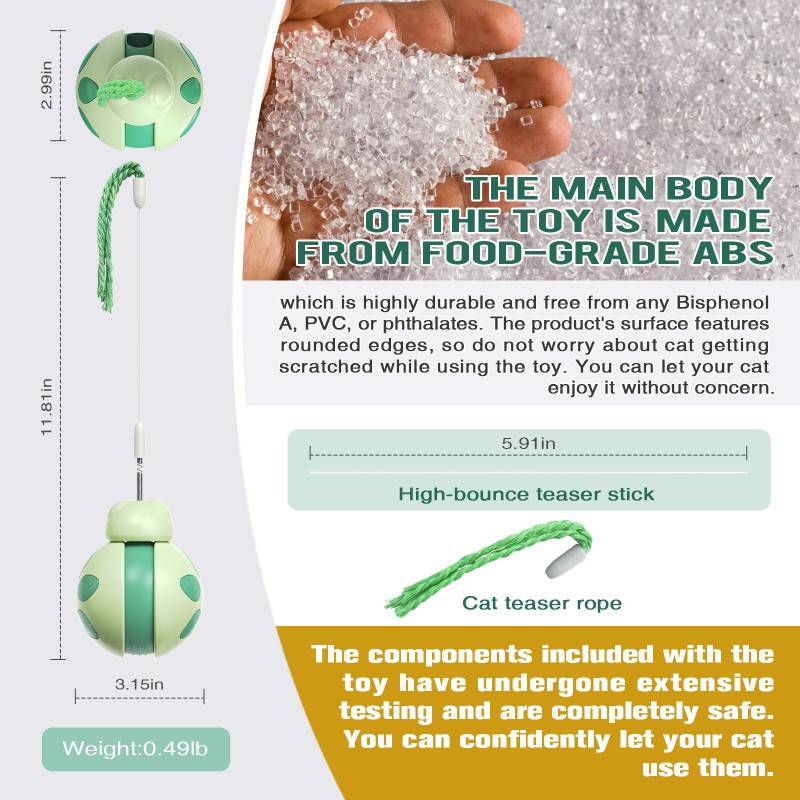 Interactive Pet Toy Supplier - Fun Leaky Food Tumbler Balance