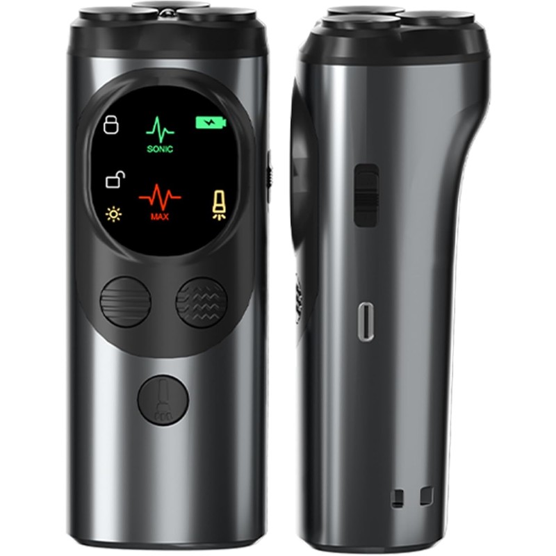 Ultrasonic Dog Deterrent Factory - Rechargeable 3X Head LED Light