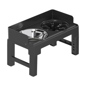 Dog Bowls Set Manufacturer - Adjustable Height Raised Stand
