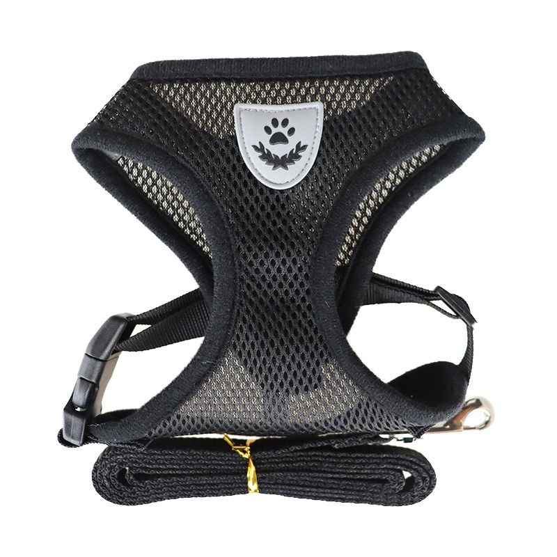 Dog Harness Vest Factory - Best Price Hot Sell Soft Breathable with Leashes