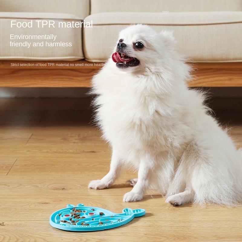 Silicone Lick Pad Supplier - Custom Puzzle Dog Food Basin Slow Food Bowl