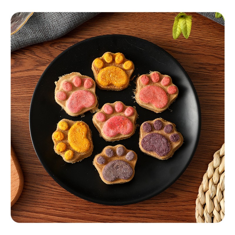 Cat Freeze-dried Snacks Factory - Pet Snack Claw Cake Hair Cheek PAWS
