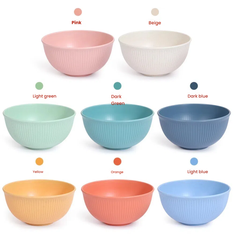 Wheat Straw Cereal Bowl Manufacturer - Children's Rice Bowl Household Tableware