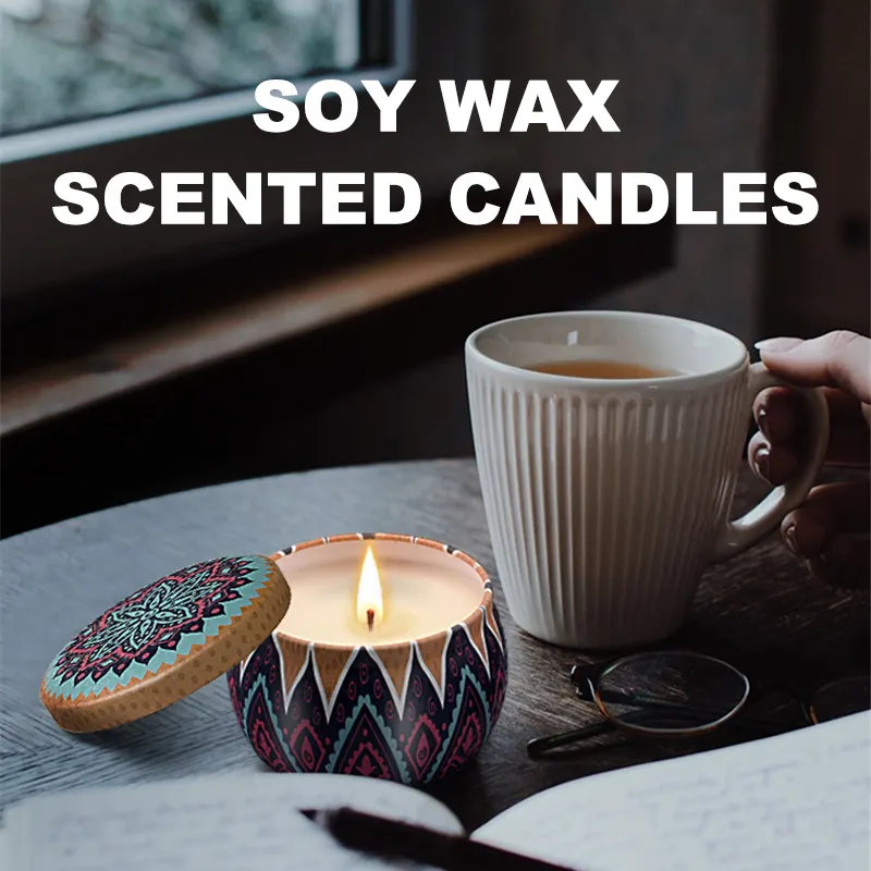 Scented Candle Set Supplier - YOSHI Soy Wax Gift Box Christmas Birthday
