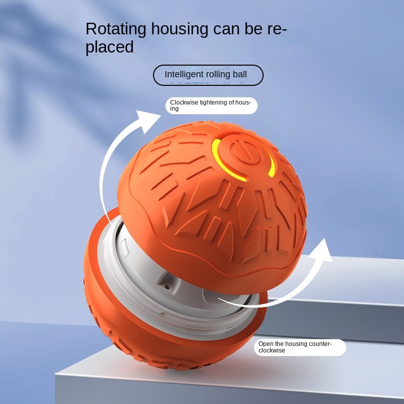 Automatic Pet Toy Supplier - Eco-Friendly Self-Moving Ball Boredom Relief