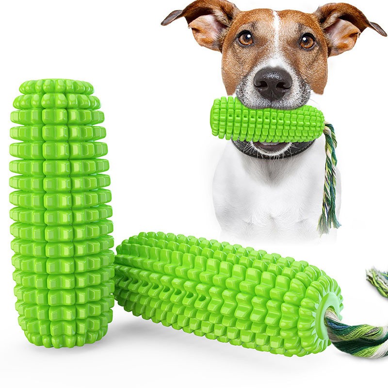 Corn Dog Chew Toy Manufacturer - Eco Friendly Durable Squeaky Dental Care
